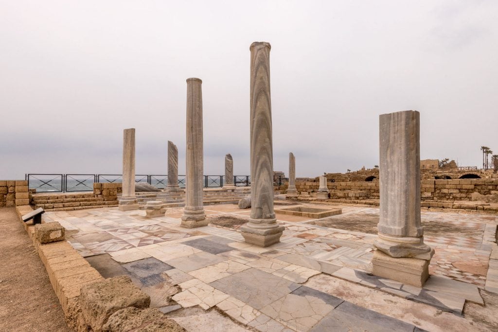 Bathhouse - ISRAEL - Must do Roman ruins day trip to Caesarea from Tel Aviv
