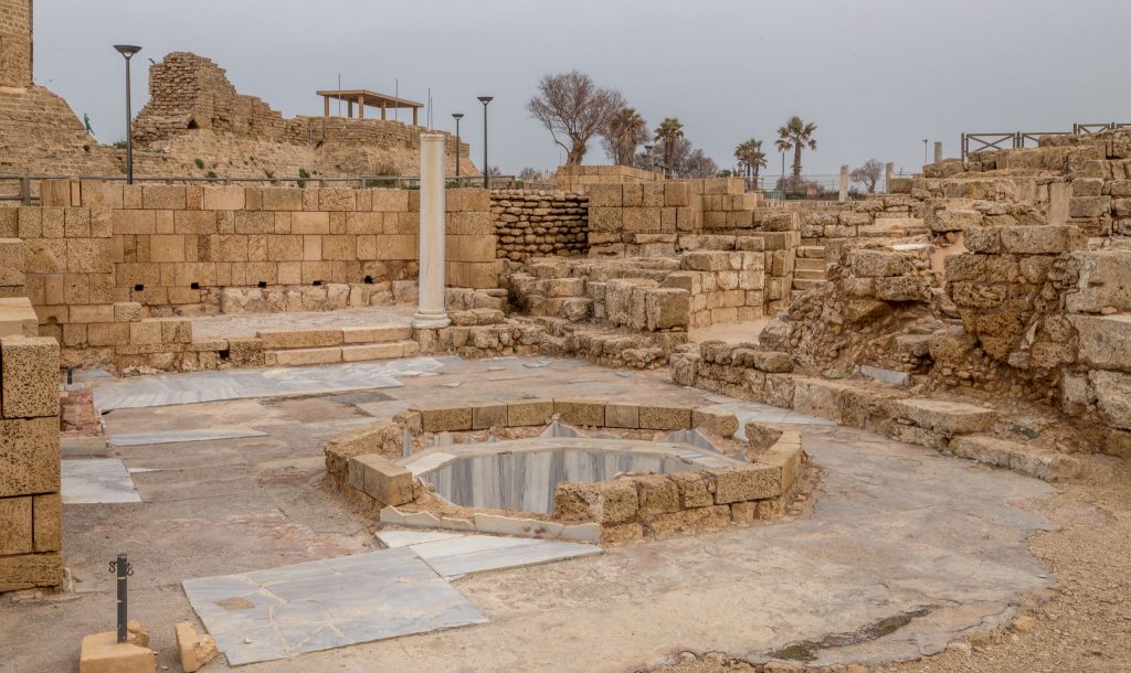 Mitraeum God Mitras Temple - ISRAEL - Must do Roman ruins day trip to Caesarea from Tel Aviv