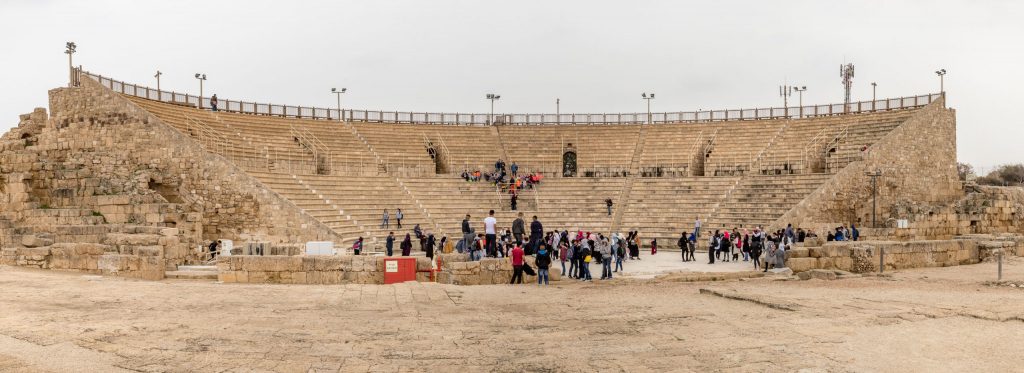 Theatre- ISRAEL - Must do Roman ruins day trip to Caesarea from Tel Aviv