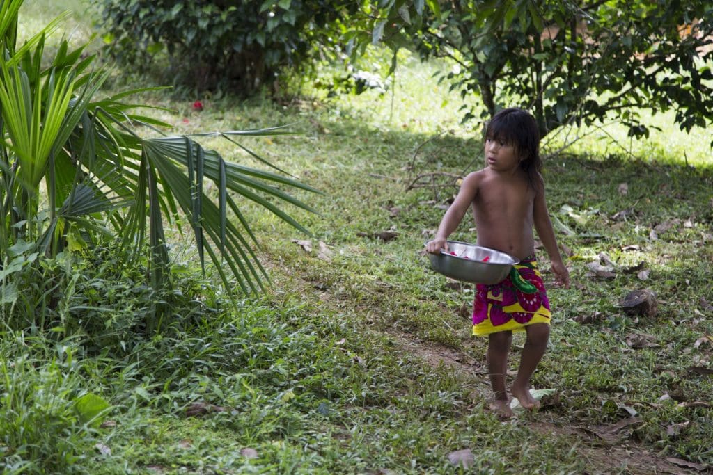 PANAMA - Visiting the indigenous Embera tribe