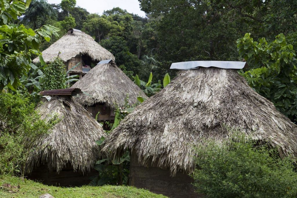 PANAMA - Visiting the indigenous Embera tribe