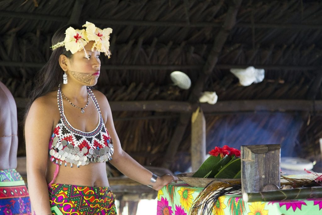 PANAMA - Visiting the indigenous Embera tribe