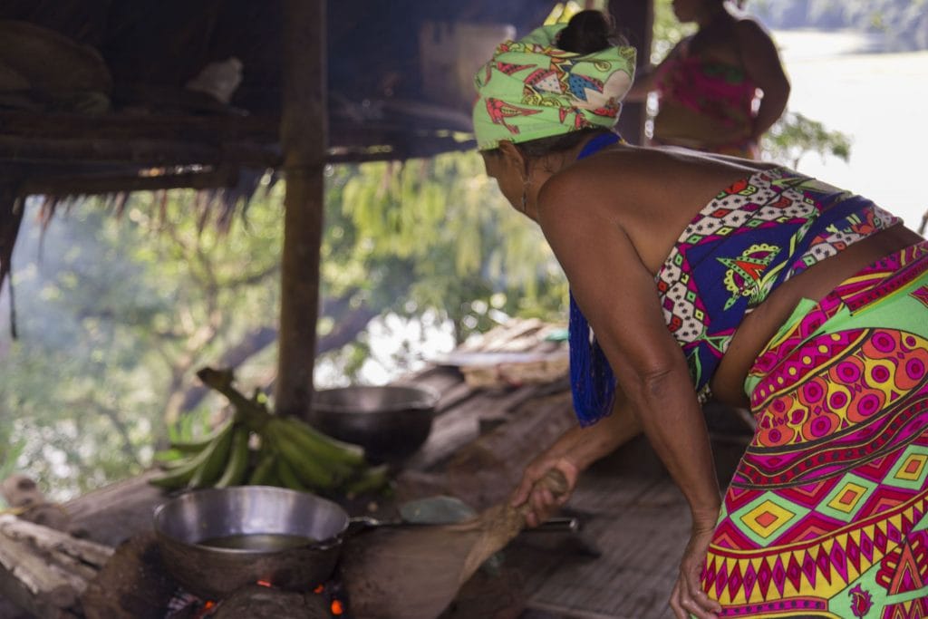 PANAMA - Visiting the indigenous Embera tribe