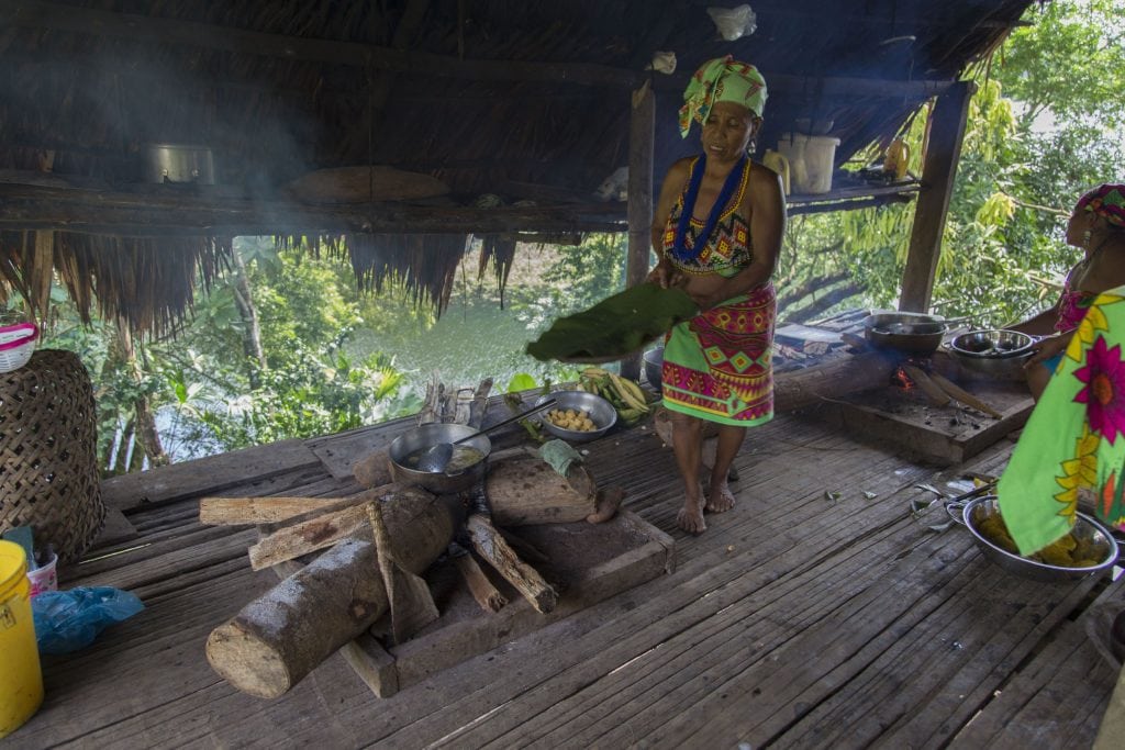 PANAMA - Visiting the indigenous Embera tribe