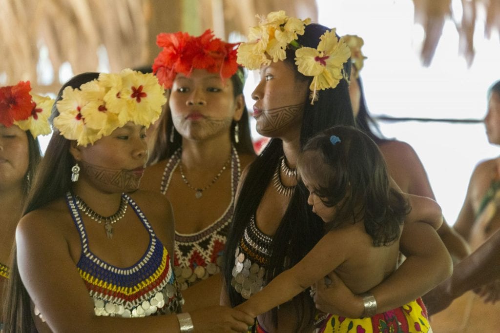 PANAMA - Visiting the indigenous Embera tribe