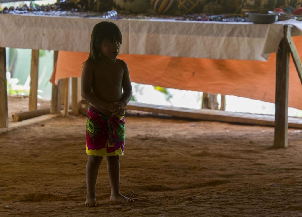 PANAMA - Visiting the indigenous Embera tribe