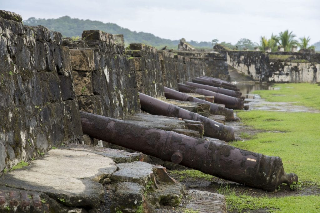 PANAMA - Going back to old Panama and fortifications along east coast
