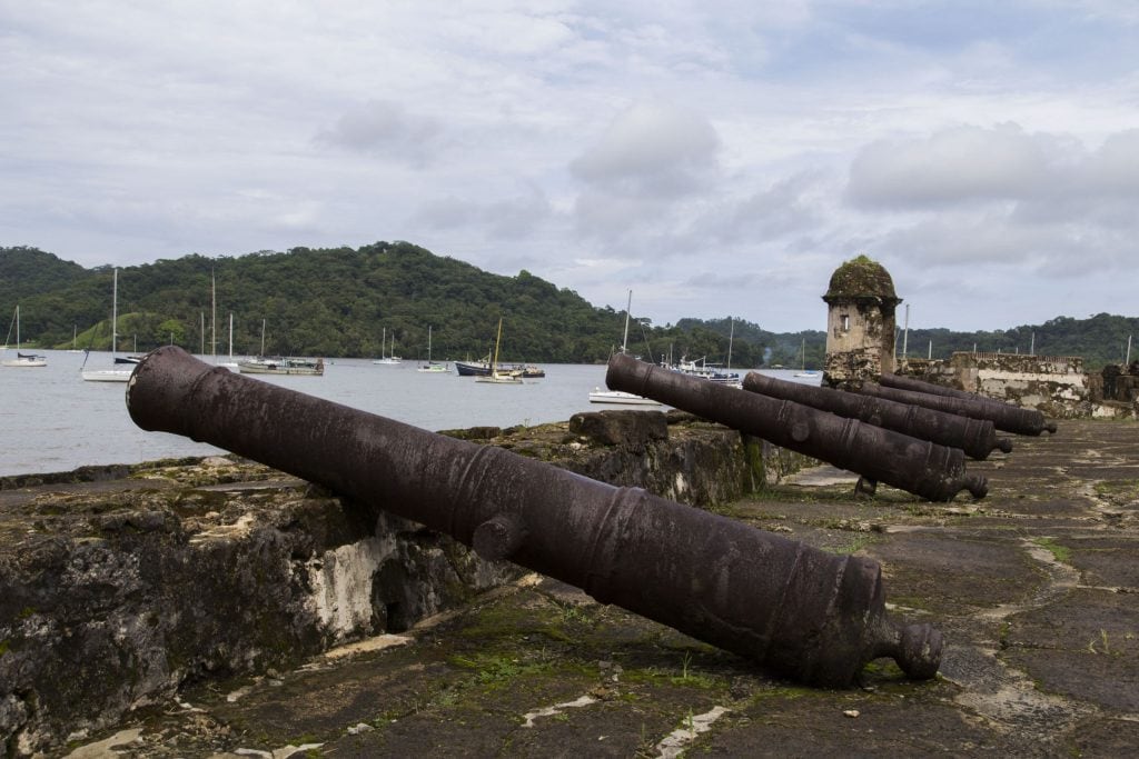 PANAMA - Going back to old Panama and fortifications along east coast