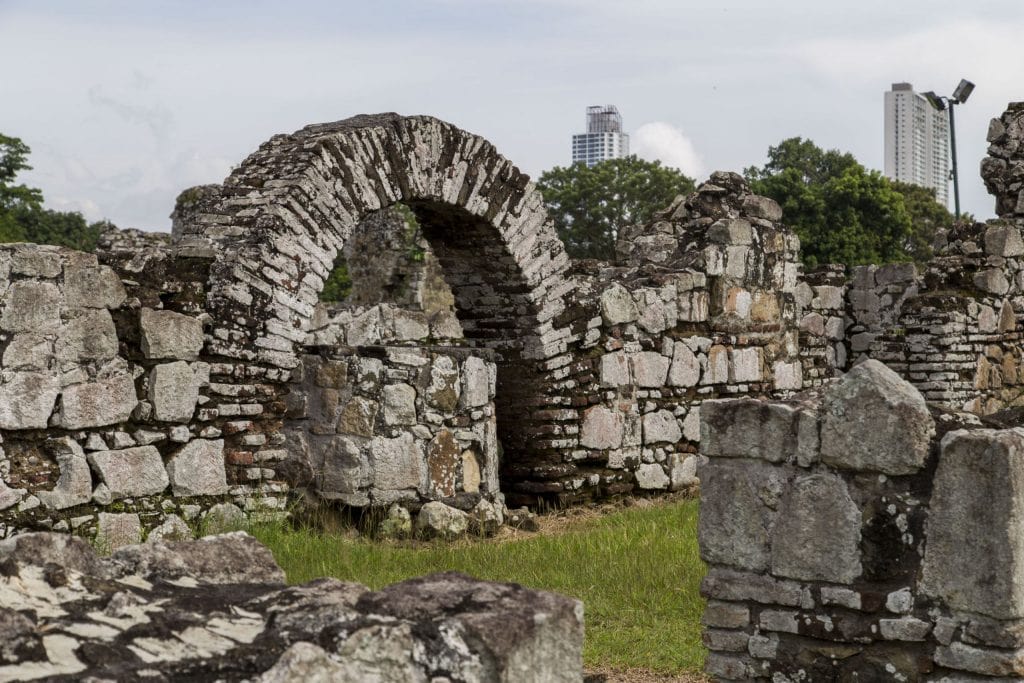 PANAMA - Going back to old Panama and fortifications along east coast