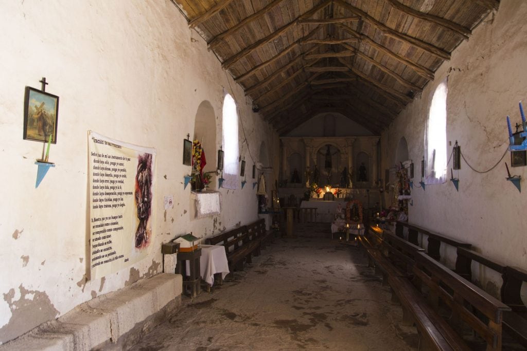 Mining in the Atacama desert at Chuquicamata mine and Humberstone
