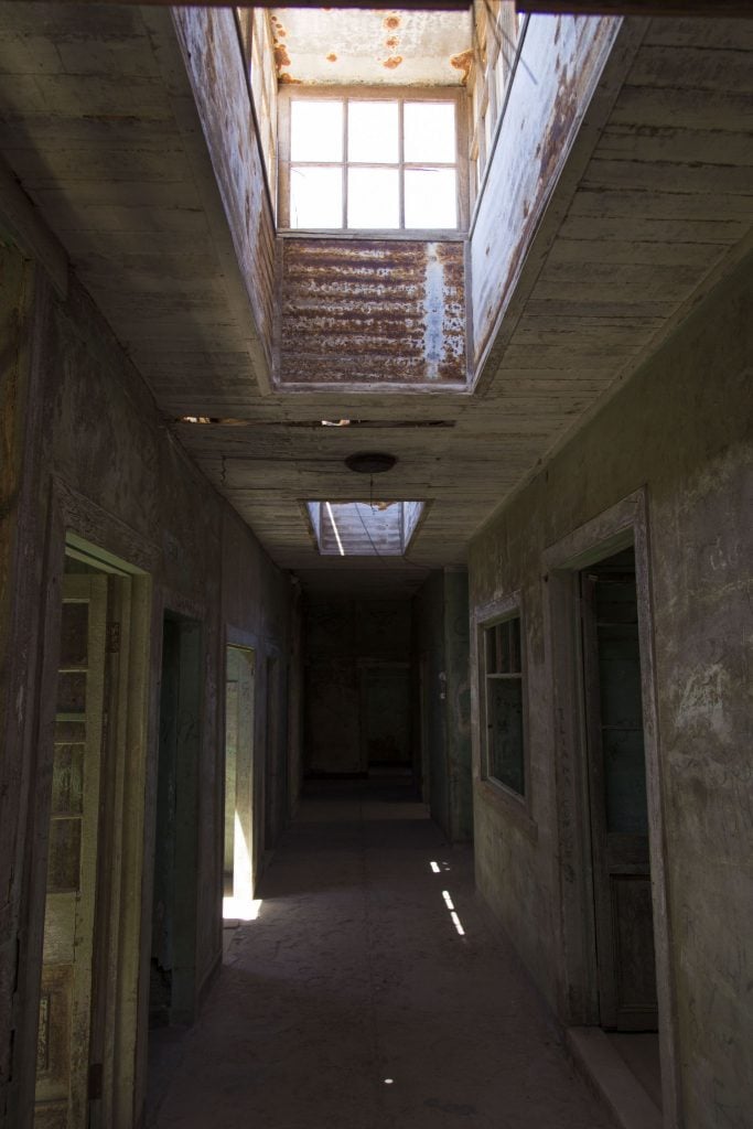 Mining in the Atacama desert at Chuquicamata mine and Humberstone