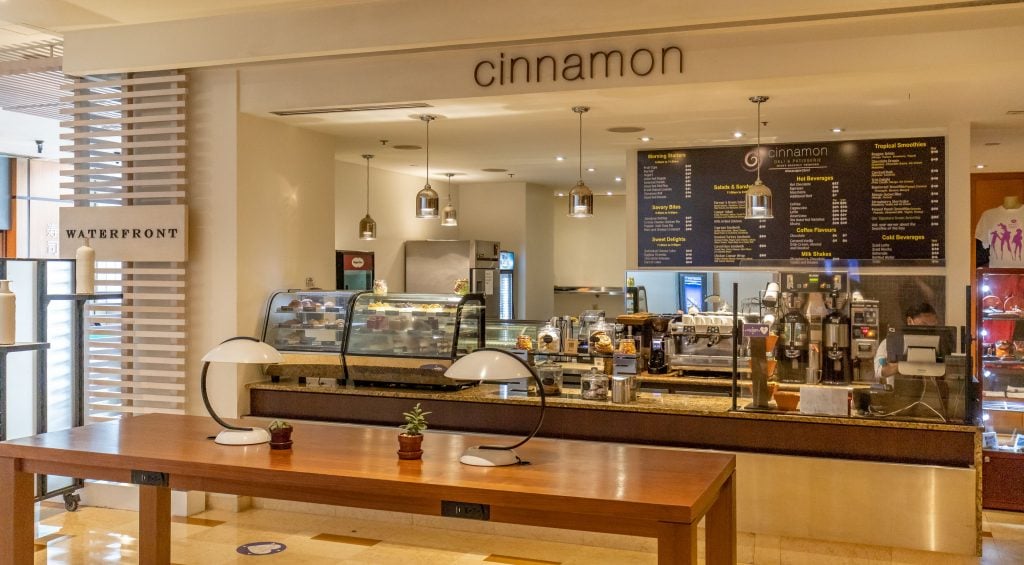Cinnamon Coffeeshop TRINIDAD - Hyatt Regency hotel review: Best luxury place to stay