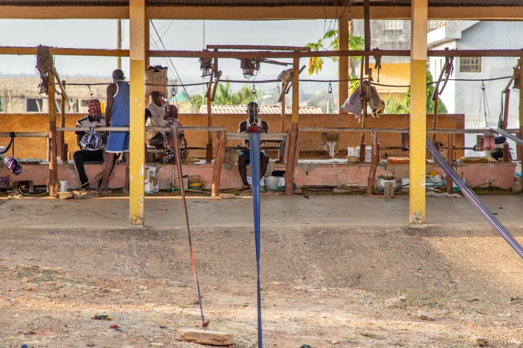 Weavers in Bifalo - TOGO - Best 10-day itinerary for a road trip from south to north