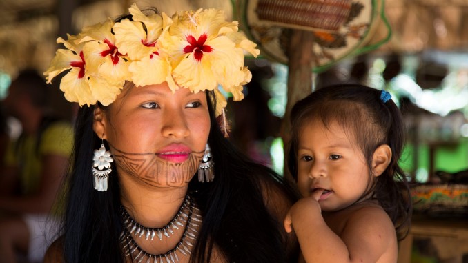 Panama-Embera-Tribe Panama-Embera-Tribe